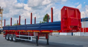 Бортовой полуприцеп Политранс 94171-011-65DД2