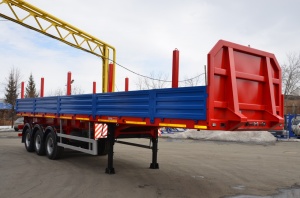 Бортовой полуприцеп Политранс 94171-011