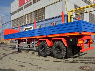 Бортовой полуприцеп Политранс 9417-011