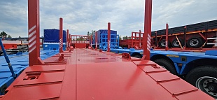 Высокорамный полуприцеп-тяжеловоз Политранс 94163-050
