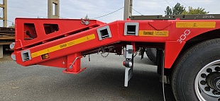 Низкорамный полуприцеп-тяжеловоз 94183-010